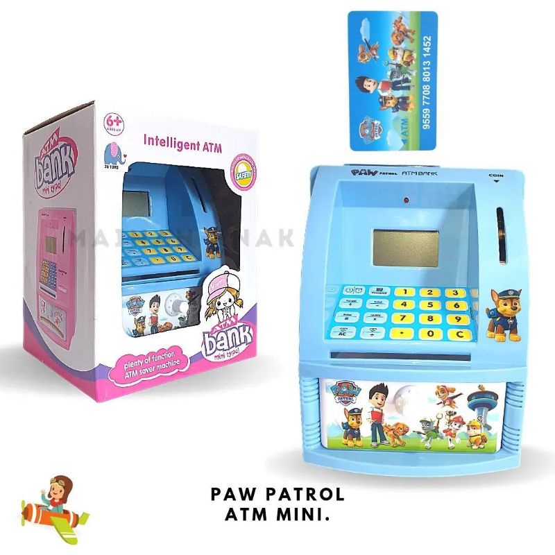 Mainan Atm Bank Anak/Mainan Atm Bank Mini/Celengan Atm Anak/Mainan Celengan Atm
