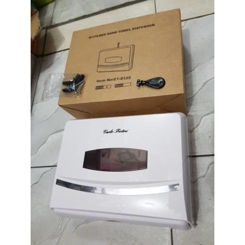 Tempat tissue kamar mandi lembaran box sedang 500gram