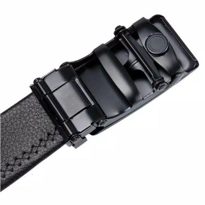 Ikat Pinggang Pria / Sabuk Gesper Import Pria Men belt Kulit Model Buckle Rel Automatic