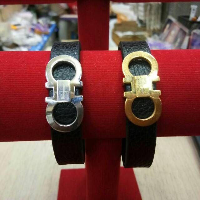 Gelang Kulit titanium