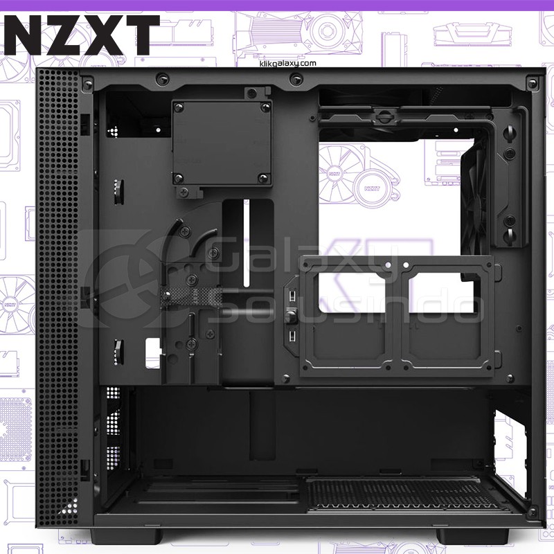 NZXT H210i Matte Black Tempered Glass Mini-ITX Gaming Case