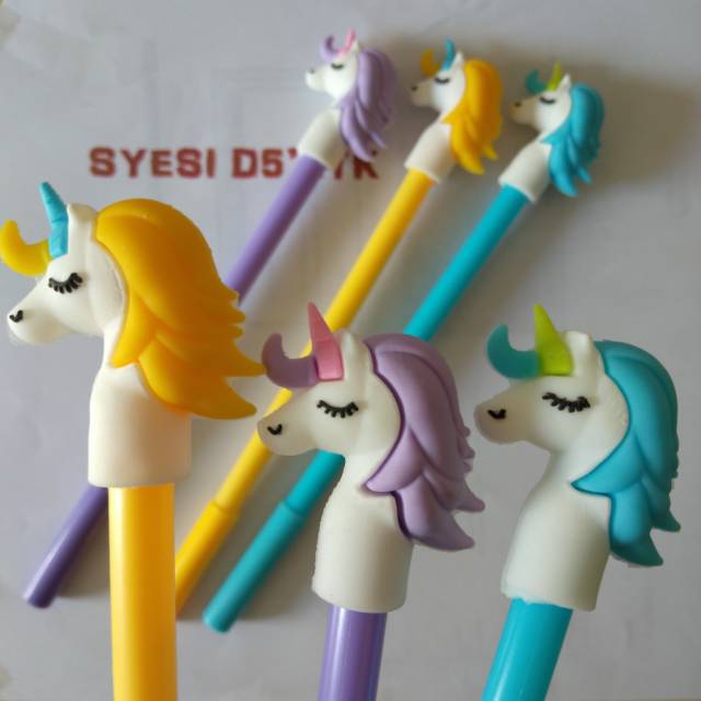 

Pulpen/Pen Gel Karakter Lucu Unik Little Pony (Kuda Pony)