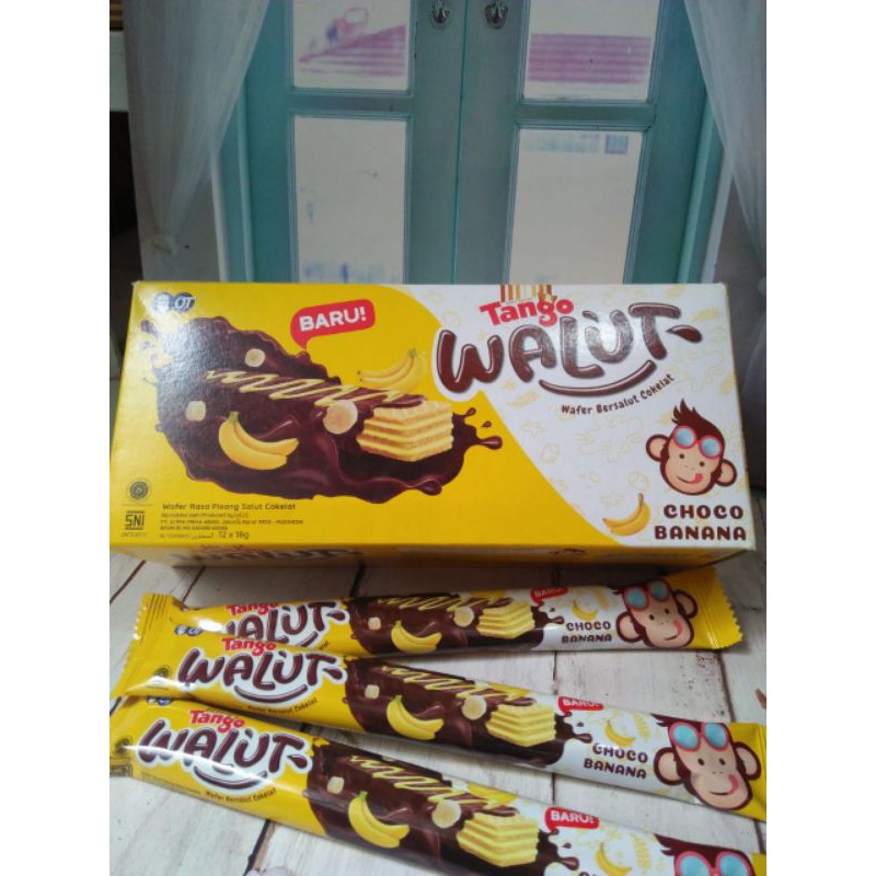 

Tango Walut Choco Banana 216G(1Pack=12Pcs*18G)