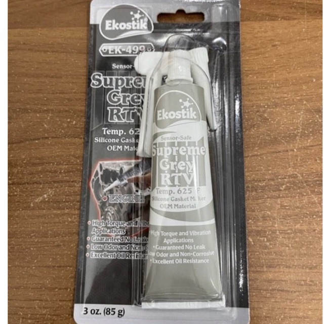 EK-499 // BESAR lem EKOSTIK 85 gram ( BESAR / BIG ) ASLI made in malaysia model mirip bosil RTV 85gr