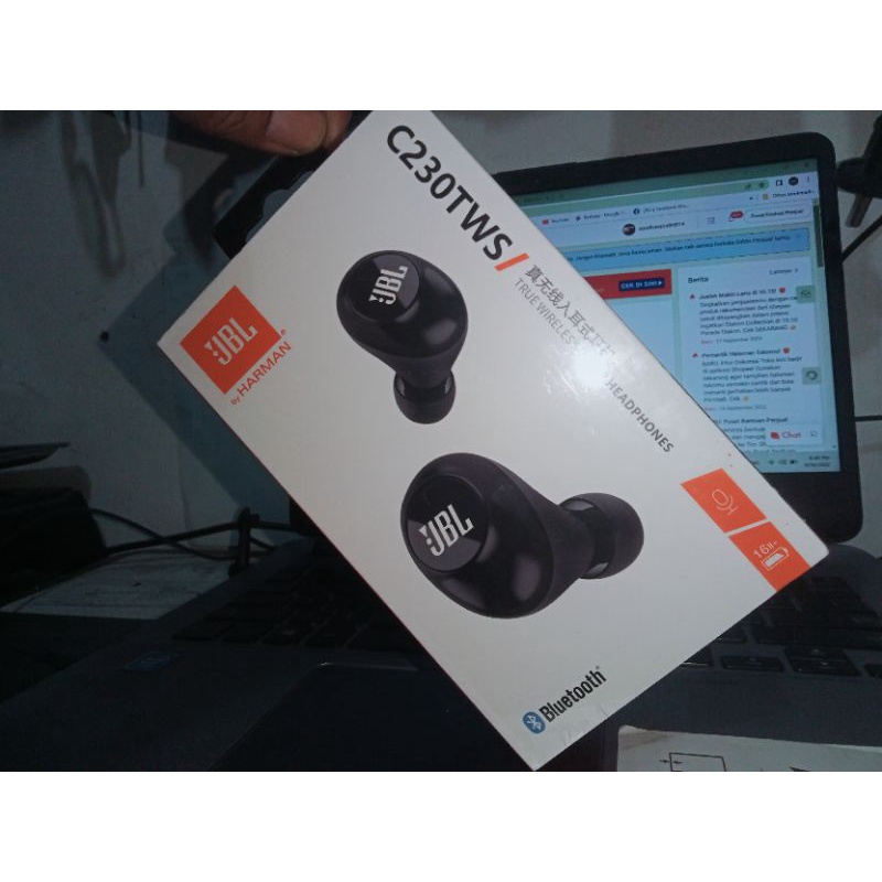 Henset Headset Earphone Bluetooth Full Bass