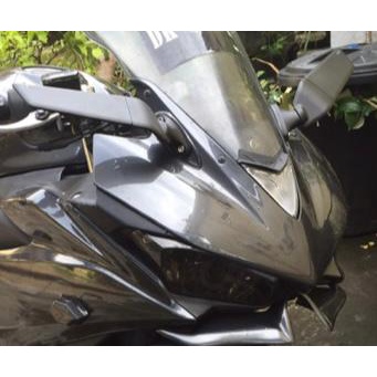 SPION WINGLET STEALTH MODEL RIZOMA F22 R ZX25R NINJA 250FI KARBU CBR R15 R25 NMAX NEW NMAX OLD UNIVERSAL SEMUA MOTOR SPION KAWASAKI ZX 10R / SPION WINGLET ZX25R / SPION FAIRING R25 R15 CBR250RR ZX636