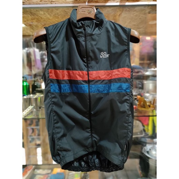Rompi windbreaker sepeda Go-west