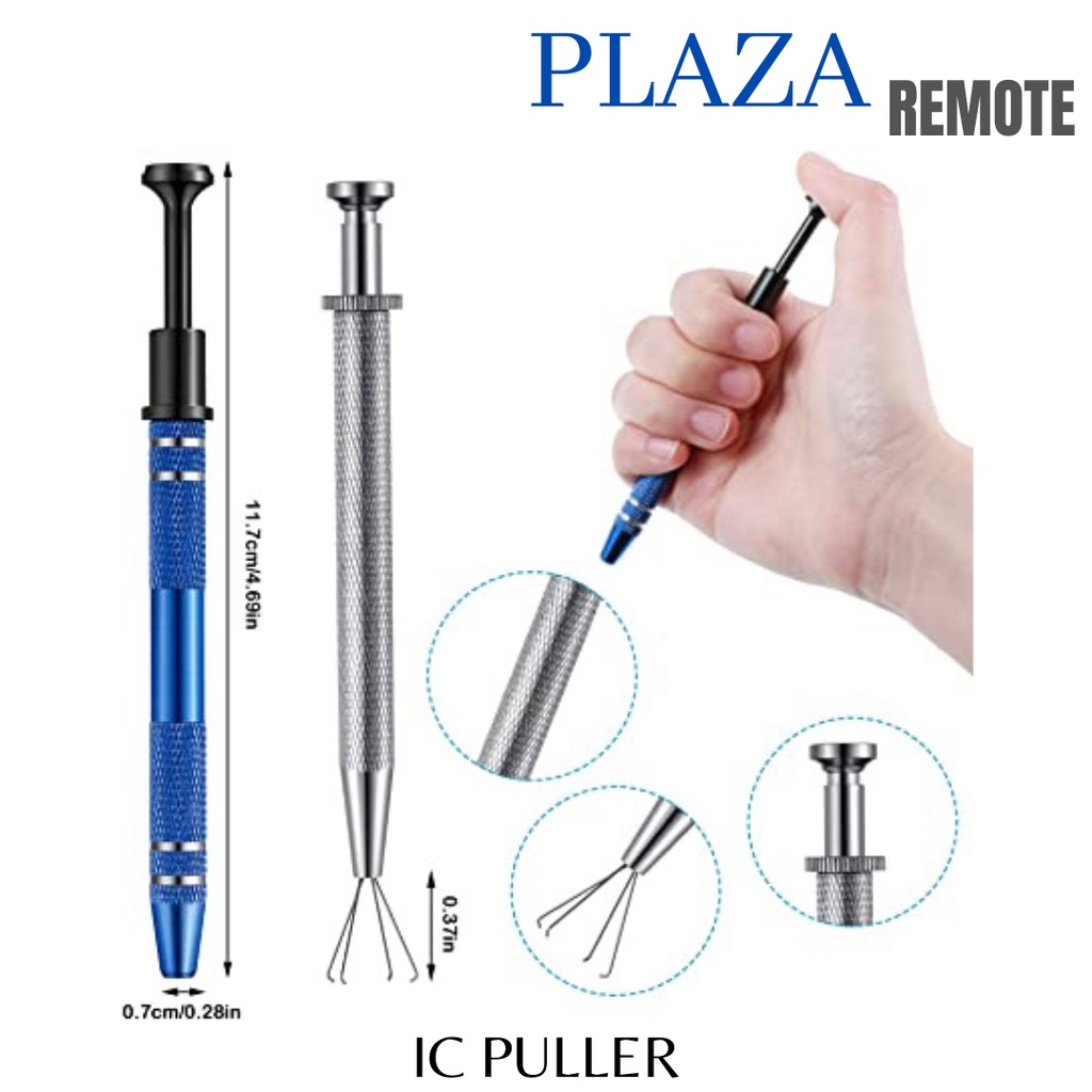 IC PULLER EXTRAKTOR ALAT CABUT IC CHIP KEYBOARD PCB BERLIAN DLL MODEL PEN CAPIT