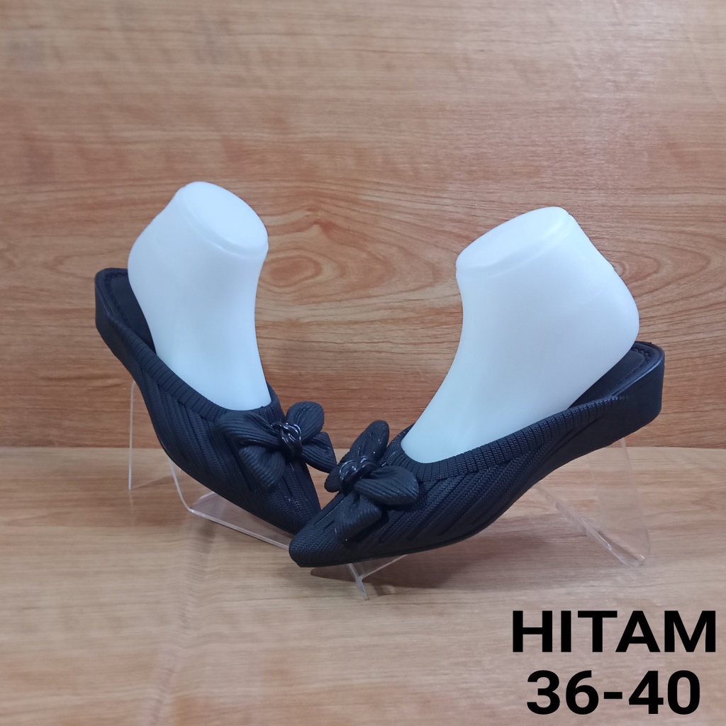 (COD) Sepatu Sandal Selop Pita Santai Jelly Wanita Porto DTA-1