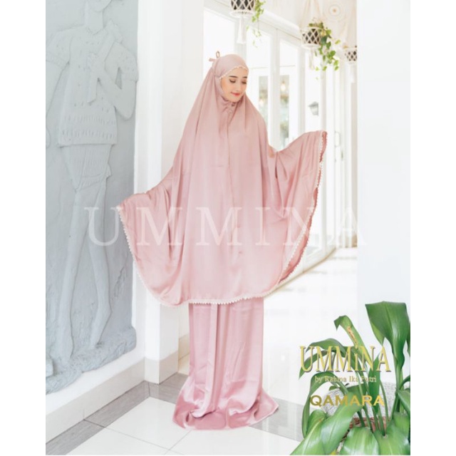 mukena qamara by UMMiNA - mukena termurah