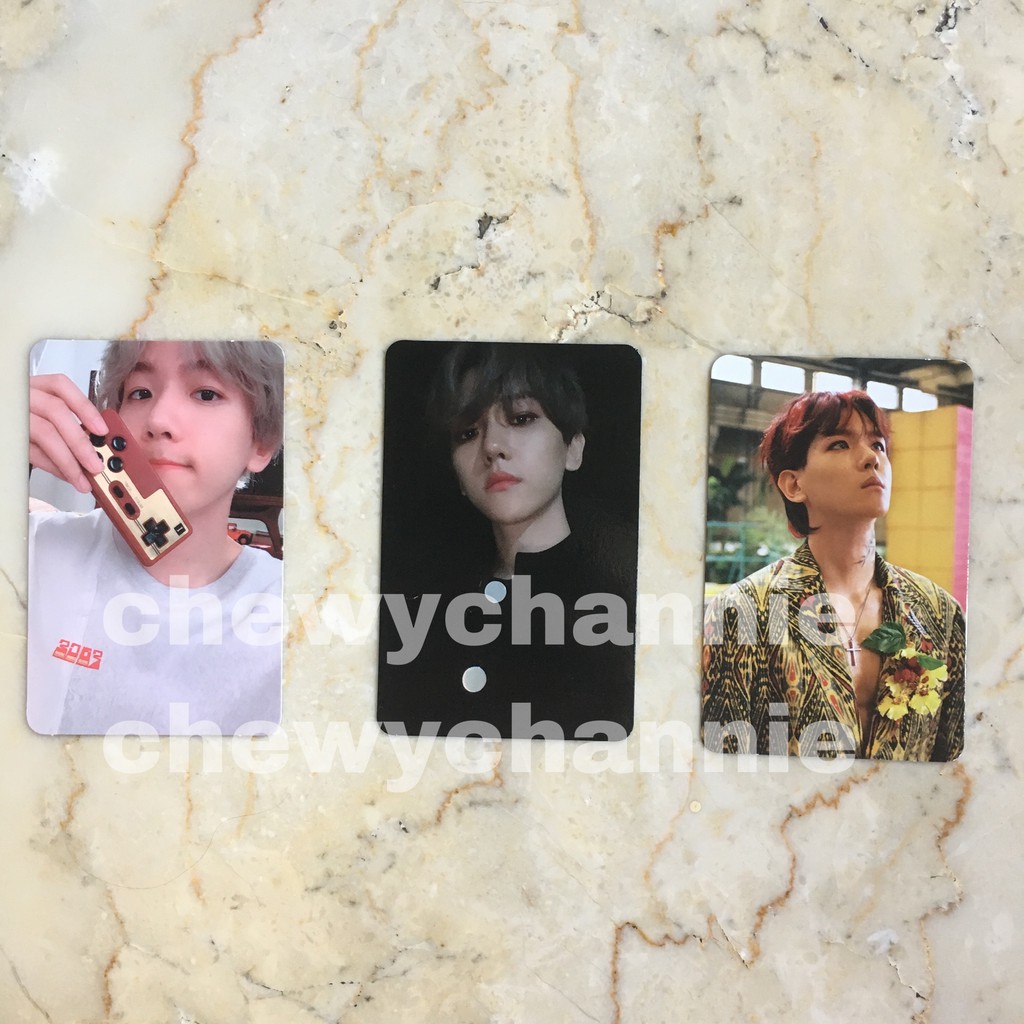 Official Photocard (PC) EXO Baekhyun - Kokobop City Lights