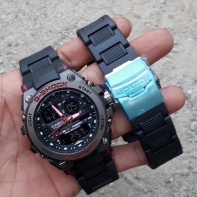 Original JES Jam Tangan Pria G Shock GST-8600 Metal 1013A Kepala Besi Anti Air Premium Kekinian