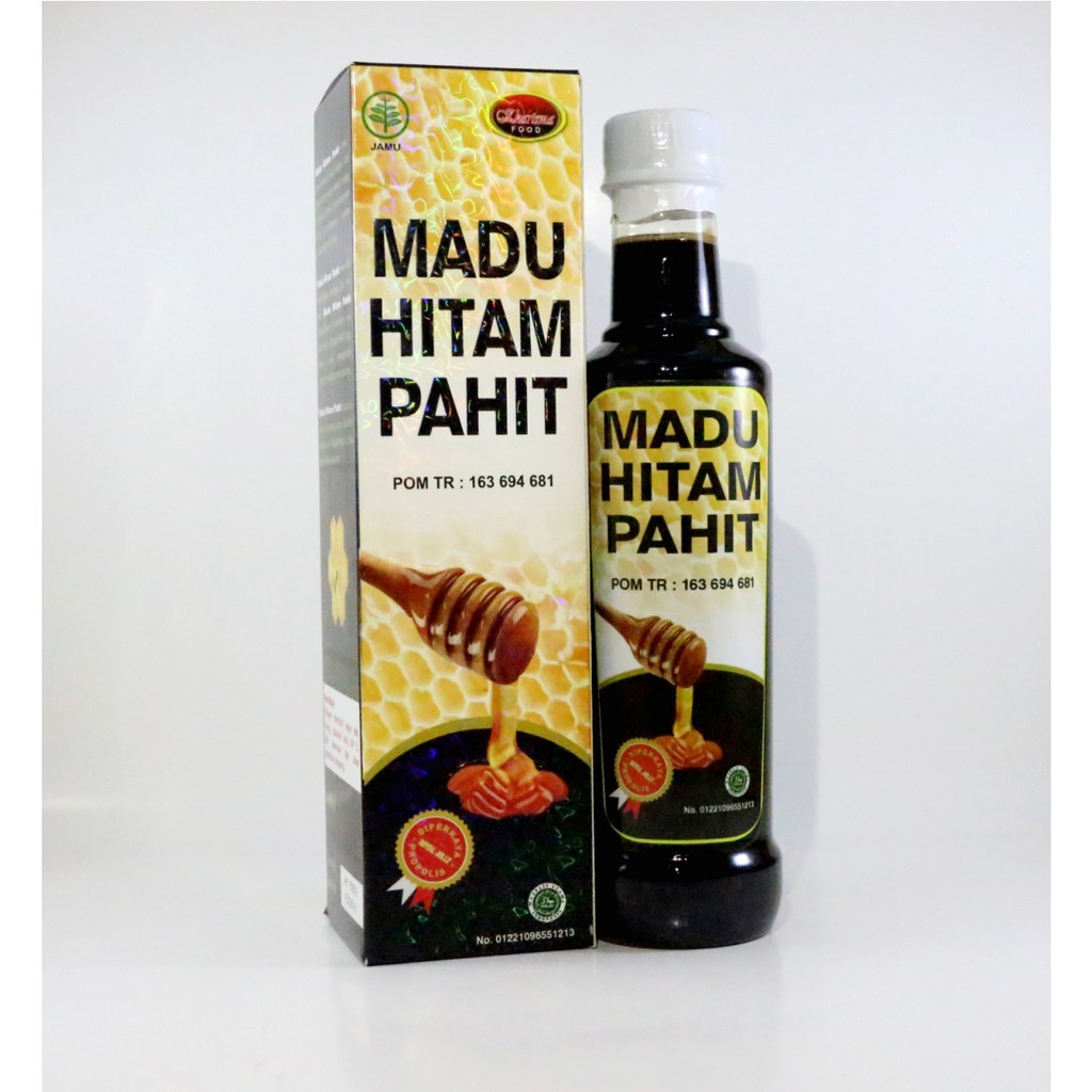 

Madu Hitam Pahit Premium Kharisma Berizin BPOM