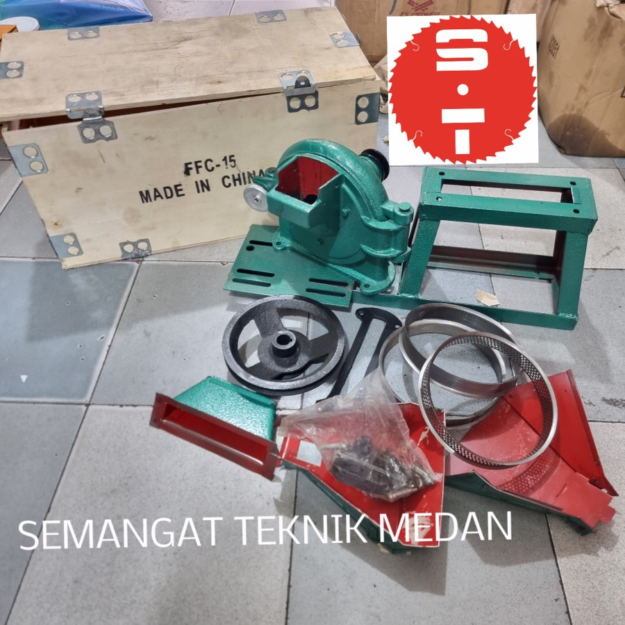 FFC-15 MESIN PENGGILING GILING KOPI JAGUNG BERAS TEPUNG DISKMILL FFC15