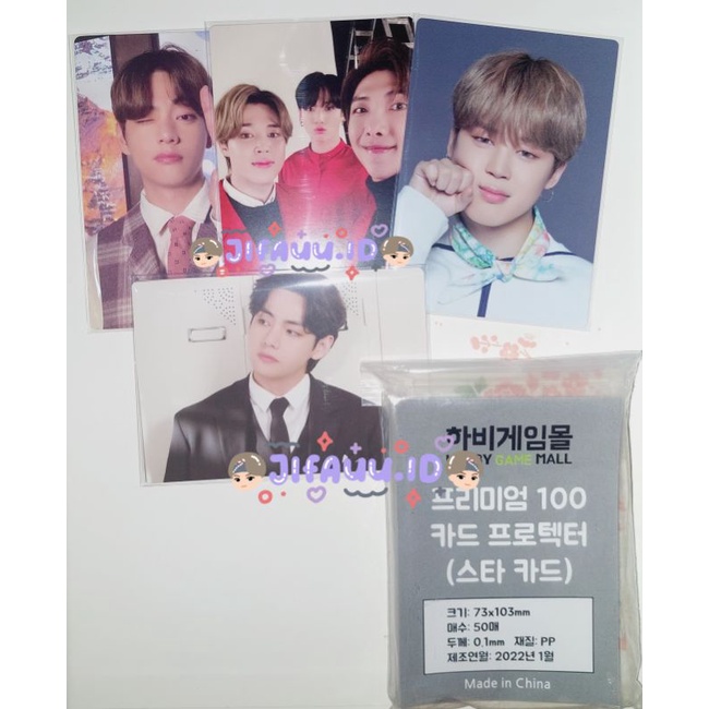 [Original 100%] SLEEVE HOBI GAME UNTUK UKURAN MINI PHOTOCARD (MPC)