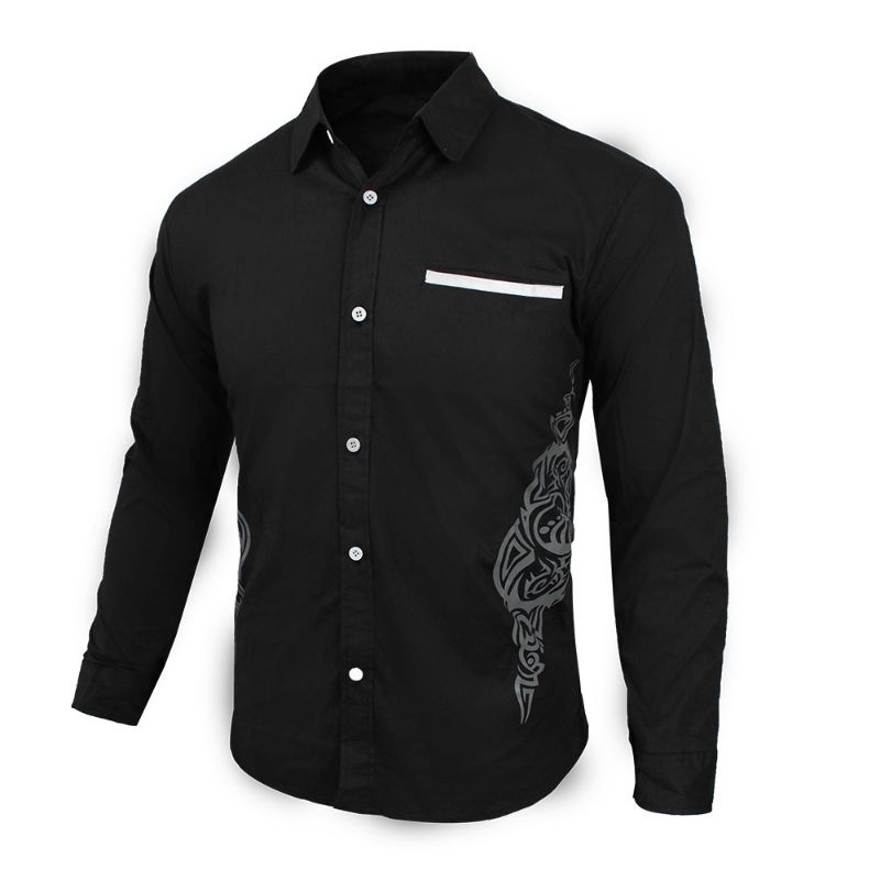 HEM GREMIO KEMEJA PRIA LENGAN PANJANG