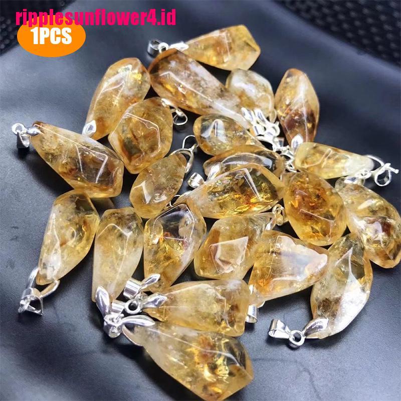 Batu Kristal Enegry Brazil Citrine Natural Untuk Penyembuhan