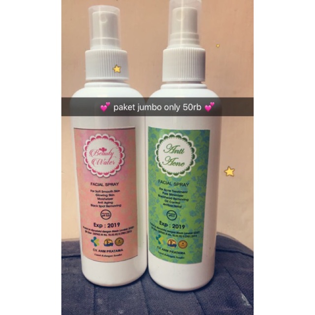 😮 wow  BEAUTY WATER STRONG ACID