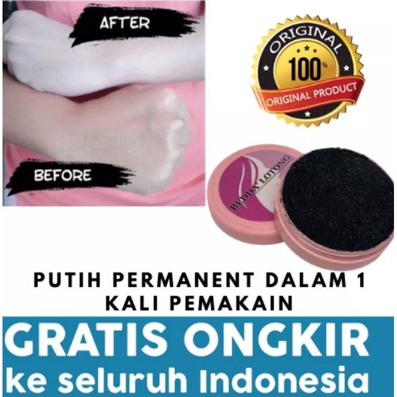 LULUR VIRAL BEDAK LOTONG BASAH BEDDA LOTONG ORIGINAL 100% LULUR BADAN 100ML