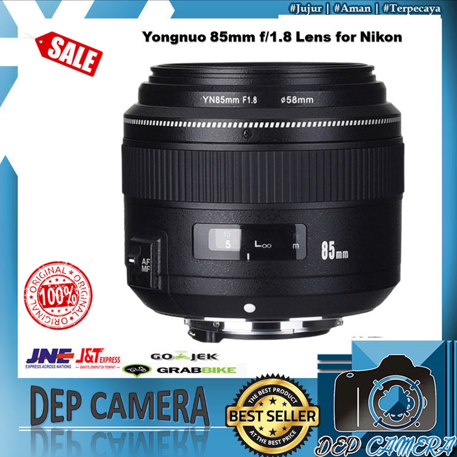 Yongnuo 85mm f/1.8 Lens for Nikon