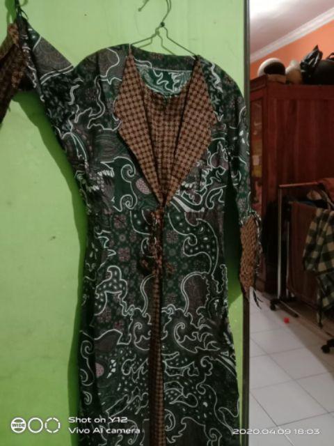 Gamis Batik Manggar, Padi,sekar,cantik,kubis,kipas,daun,kupu,nadine,gendis
