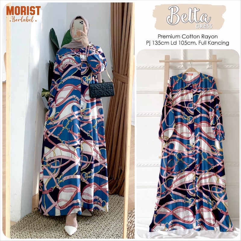 Dress Gamis Belta Ld 105 by Original Morist Berlabel