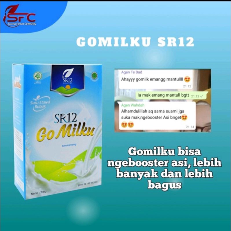 

susu kambing etawa gomilku sr12