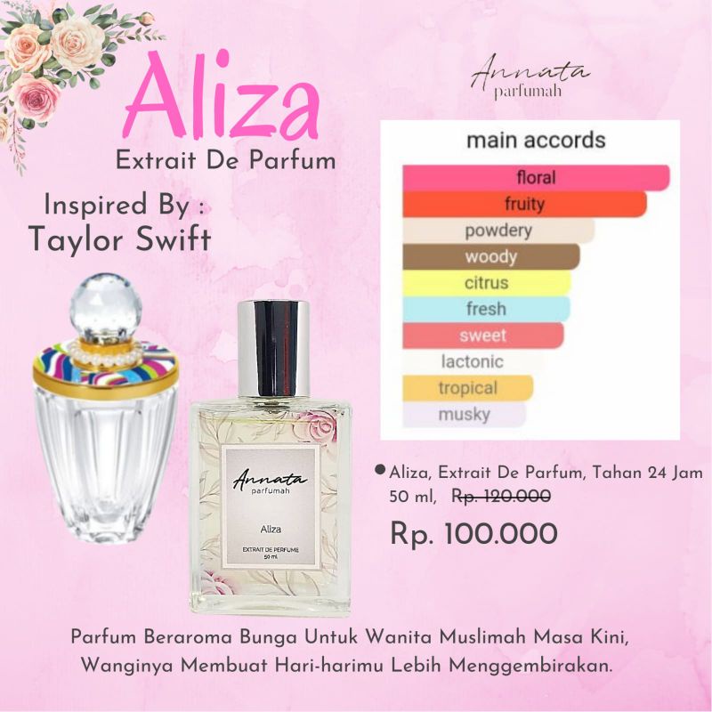 Parfum Muslimah  Extrait De Parfum Annata Parfum ORI