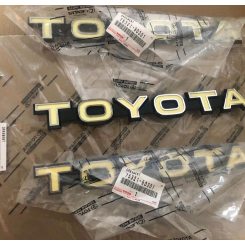 Emblem Toyota Hardtop 2F