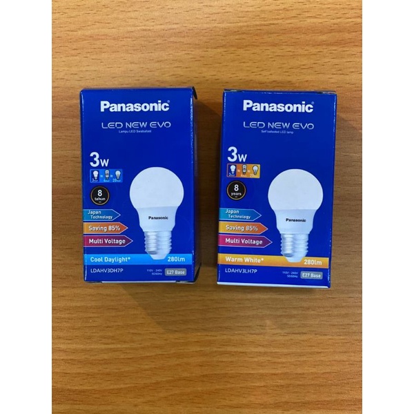 Lampu bohlam led 3 watt 3w panasonic lampu led bulb 3 watt led Panasonic 3 watt