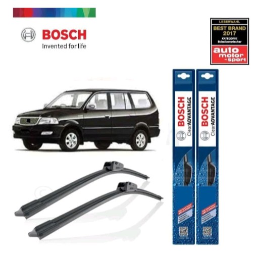  Wiper  Mobil  Bosch Frameless Toyota  Kijang Kapsul Shopee 