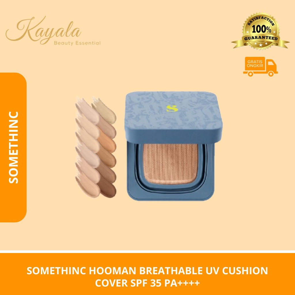 SOMETHINC HOOMAN BREATHABLE UV CUSHION COVER SPF 35 PA++++ 15 GR - CUSHION SOMETHINC - CUSHION SOMET