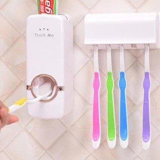 Dispenser Odol Touch me Tempat Gantungan Sikat Pasta Gigi