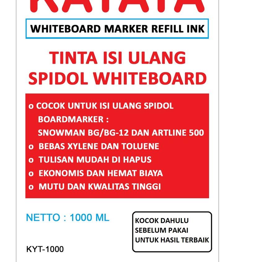 

ND0 Tinta spidol whiteboard refill Kayata murah dan berkualitas 1000 ML Tinta isi ulang spidol→¢ (#Sale)Best →