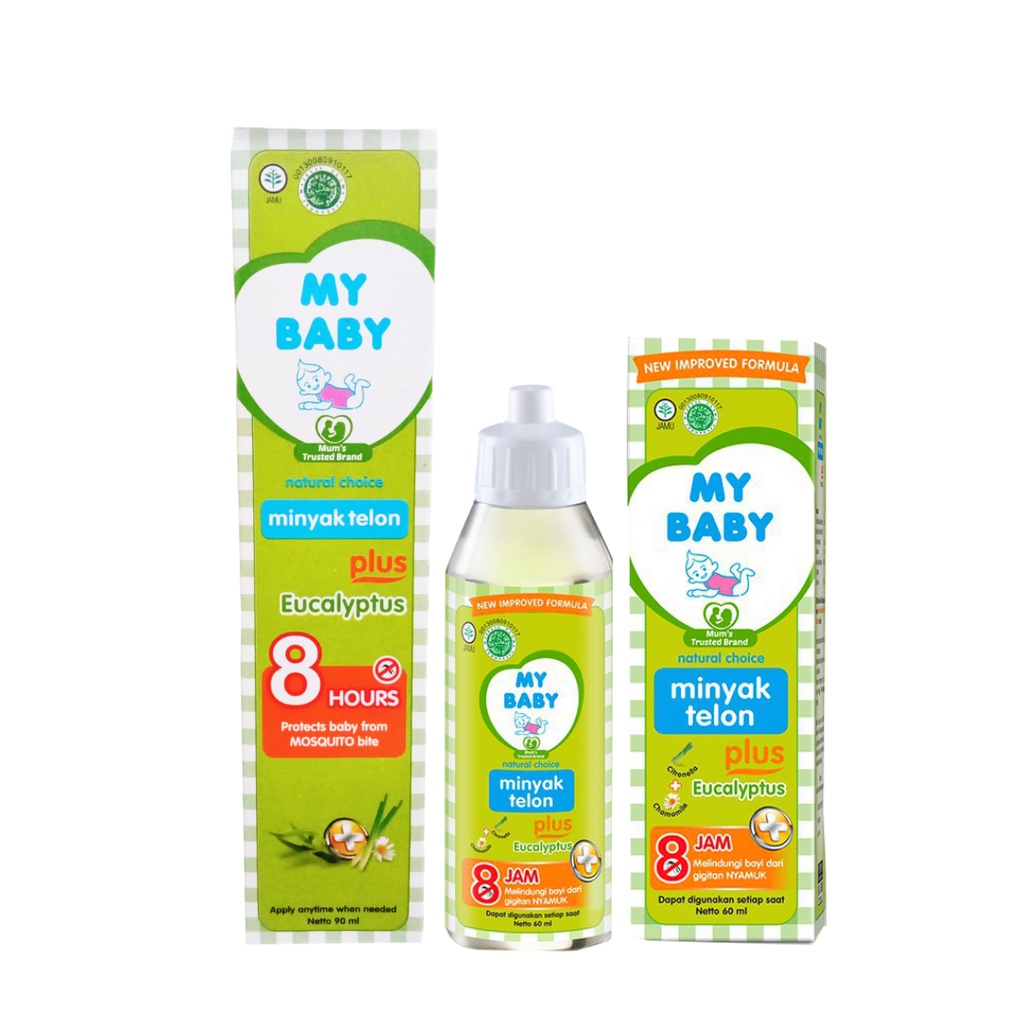 MY BABY MINYAK TELON PLUS EUCALYPTUS 60-90 ML