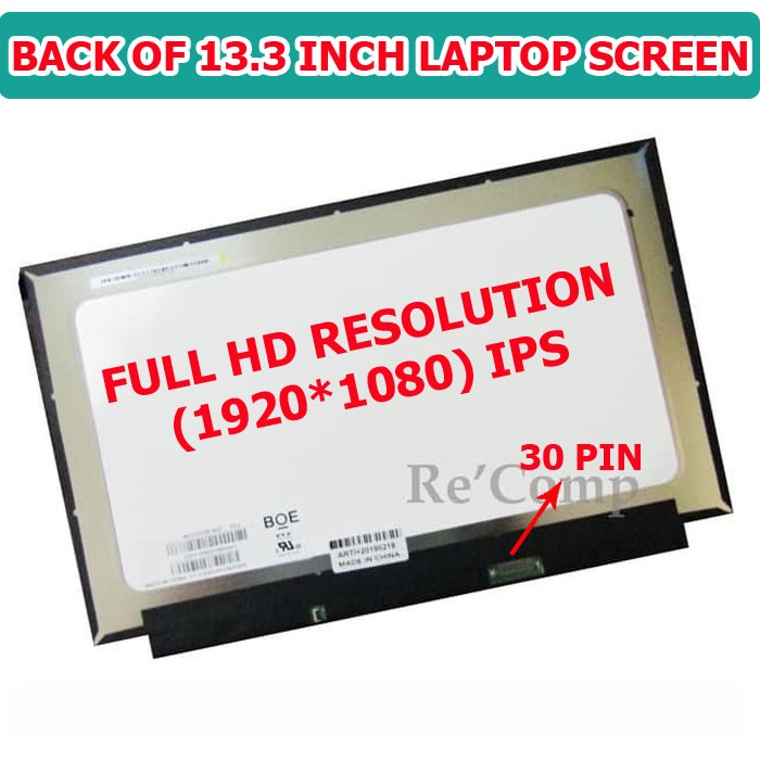 LED LCD Fujitsu lifebook S904 U904 13.3 INCH FULL HD IPS