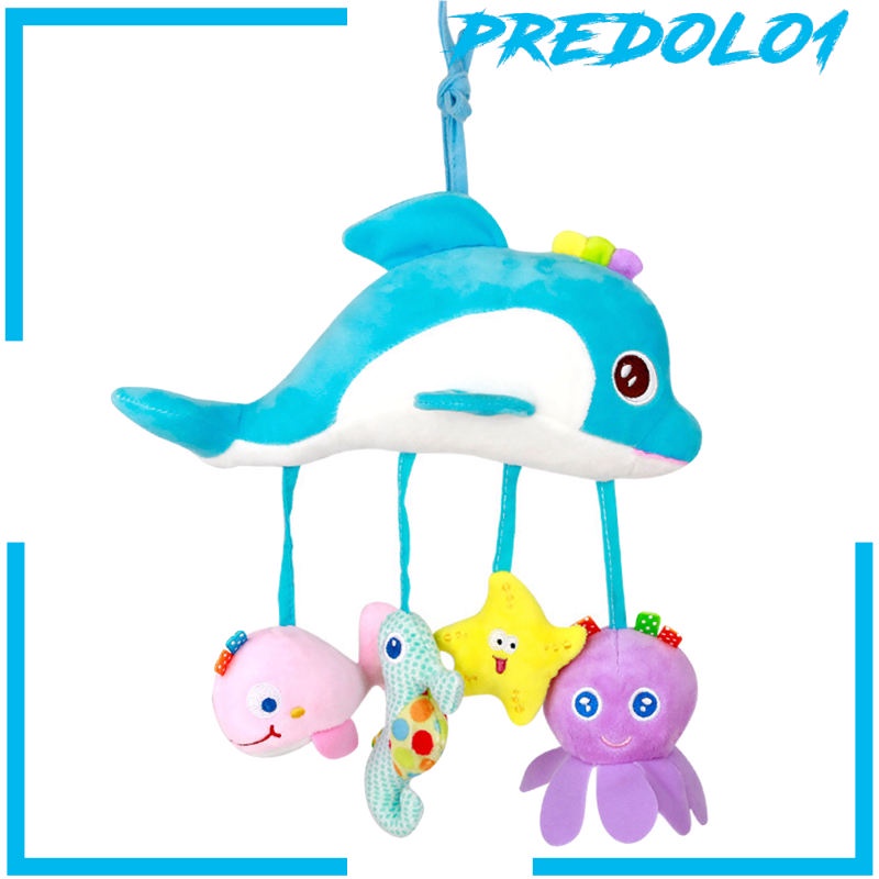 (Predolo1) Mainan Boneka Stuffed Plush Hewan Gantung Untuk Stroller / Car Seat Bayi