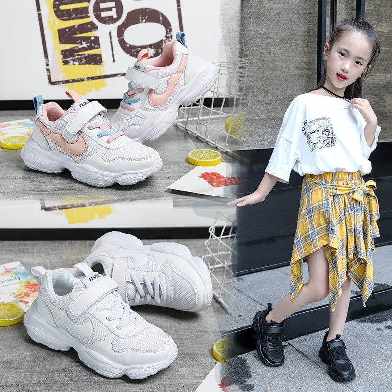  Sepatu  Olahraga  Anak Laki laki Perempuan  Model Lace Up 