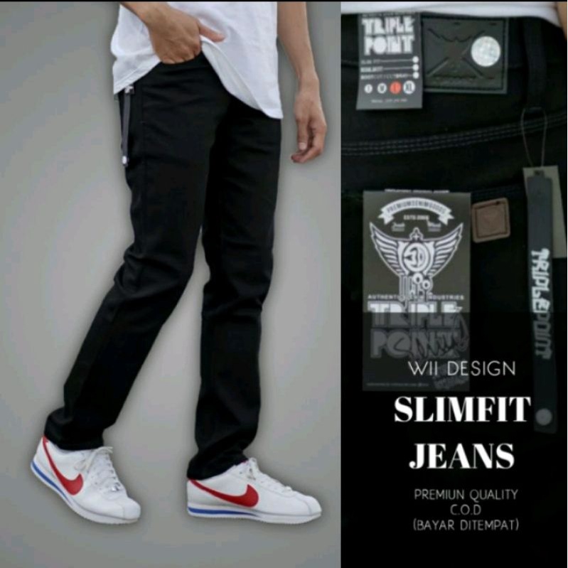 CELANA JEANS TRIPLE POINT ORIGINAL JEANS TRIPLE POINT