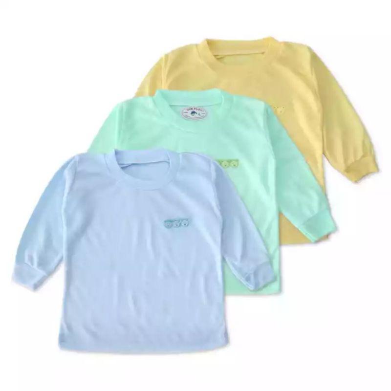 6 PCS BAJU OBLONG BAYI LENGAN PANJANG DOLPHIN