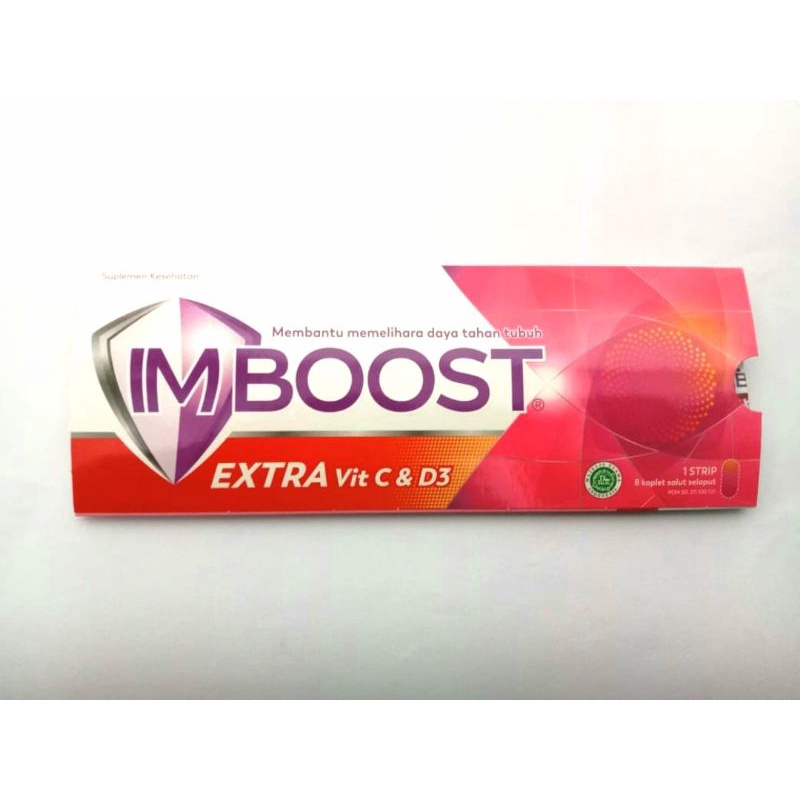 Imboost extra vitamin C dan D3 STRIP