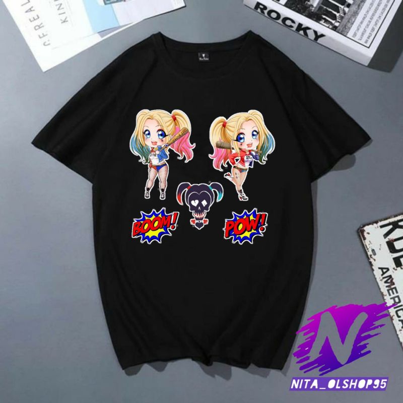 baju anak harley quin suicide squad chibi terbaru