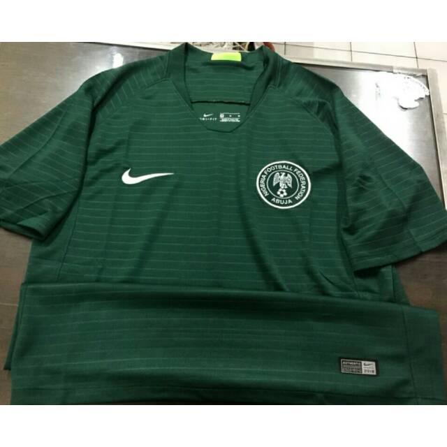 JERSEY BAJU BOLA NIGERIA AWAY WORLD CUP 2018 GRADE ORI (FNS)