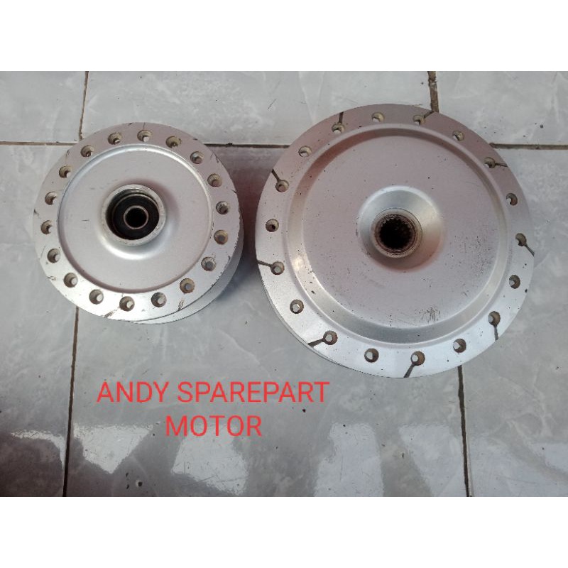 Tromol Set Depan Belakang Honda Beat FI / Beat Karbu / Scoopy karbu / Vario Karbu / ORIGINAL COPOTAN