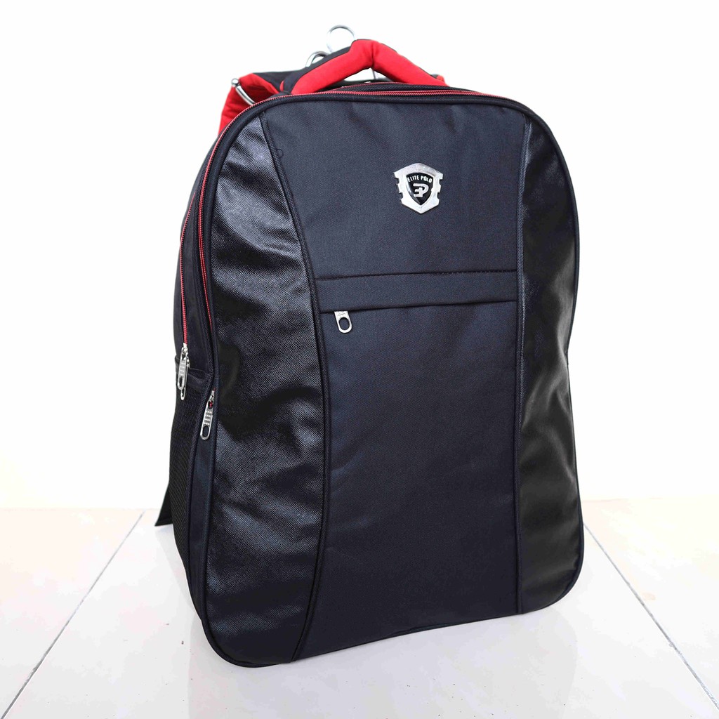 BELI 1 GRATIS 1 - BACKPACK LAPTOP MELBOURNE FORMAL SEKOLAH KERJA FREE RANSEL PARKER REMAJA DEWASA