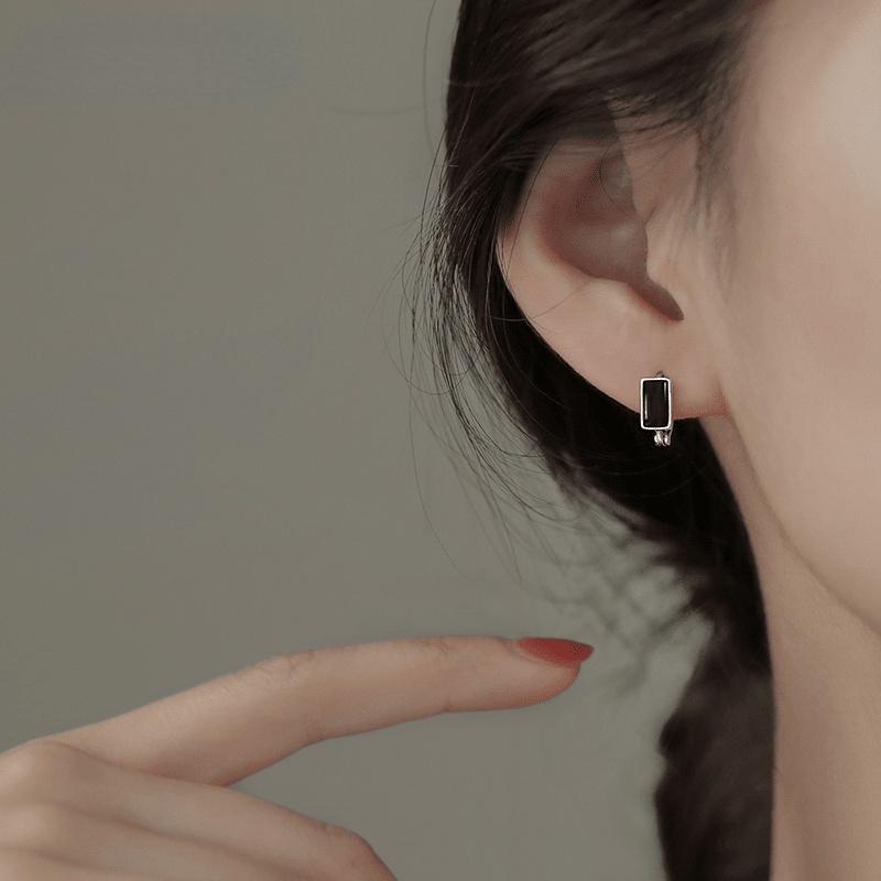 Square Earrings Accessories Simple Trendy