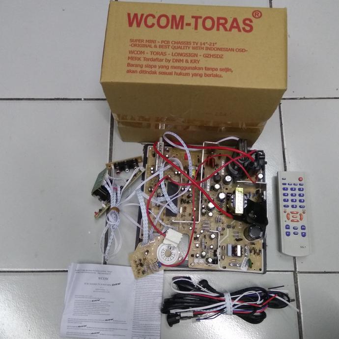MESIN TV TABUNG 14-21 WCOM-TORAS