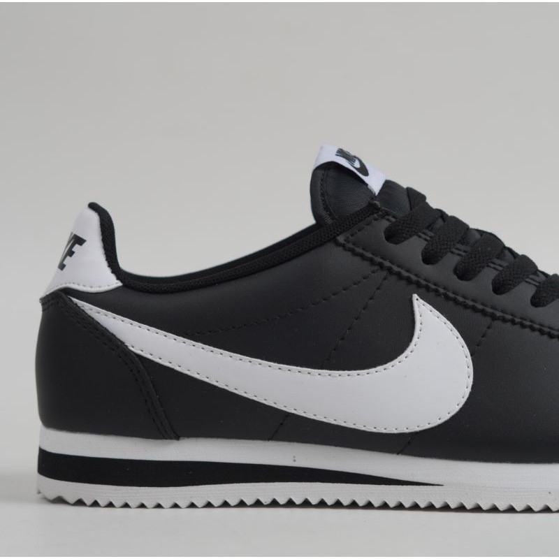 Nike Cortez Classic Leather Black White