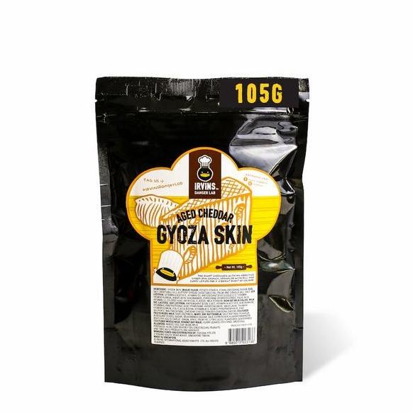 

IRVINS Danger Lab Aged Cheddar Gyoza Skin 105 Gram