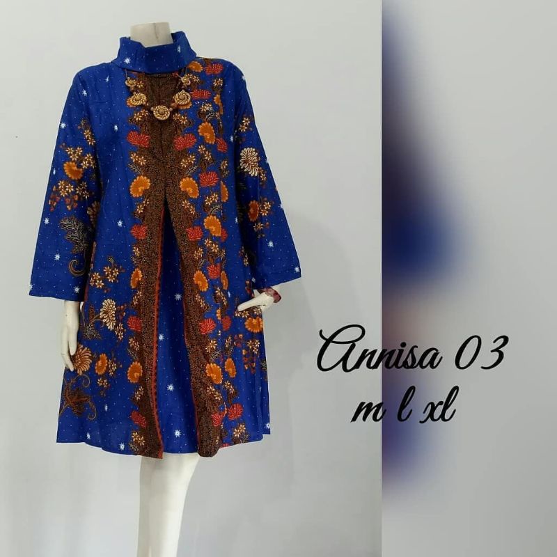 tunik batik halus Anisa best seller